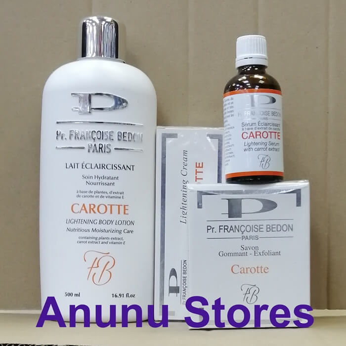 Pr. Francoise Bedon Carrot Body Lightening Products